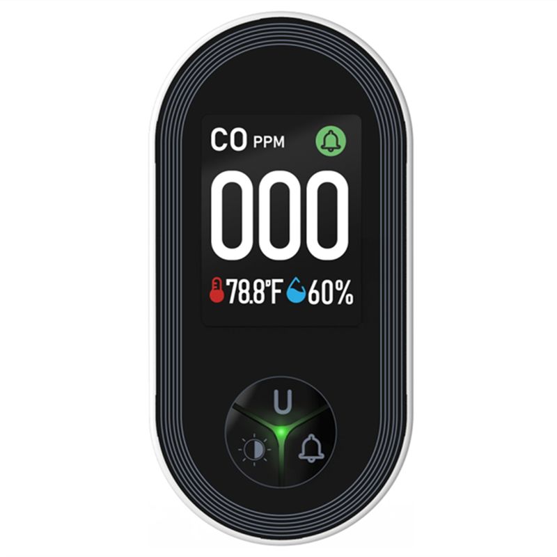 Co Detector Plug - Monitor de CO Integrado com Alarme