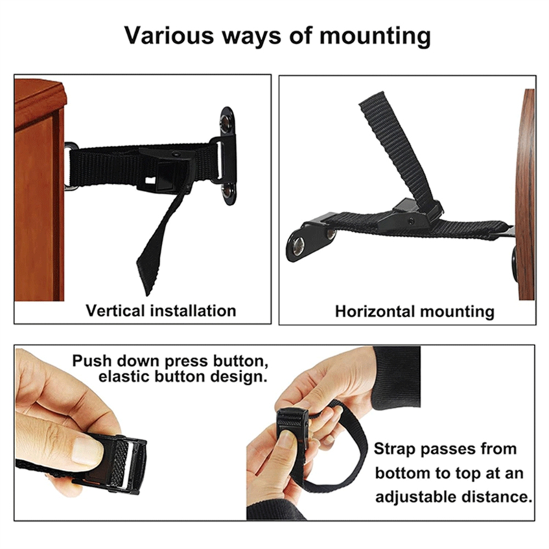 Earthquake Anchor Strap - FYBL-Ancora de parede para móveis, tiras