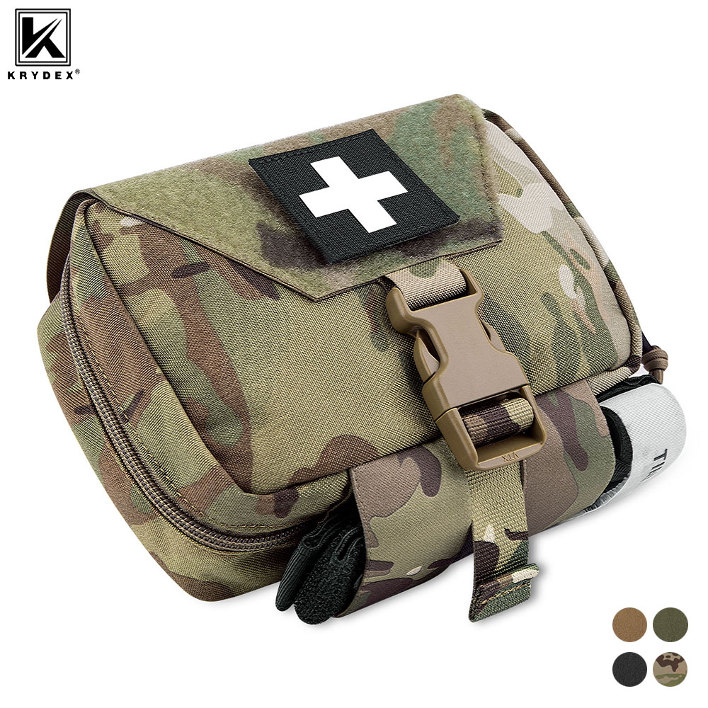 First Aid Bag Kit - Bolsa Tática KRYDEX Tear Off Rip