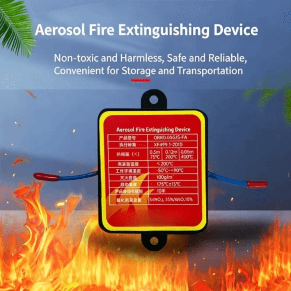 Fire Extinguisher Small - Dispositivo Retardante de Chamas com Design