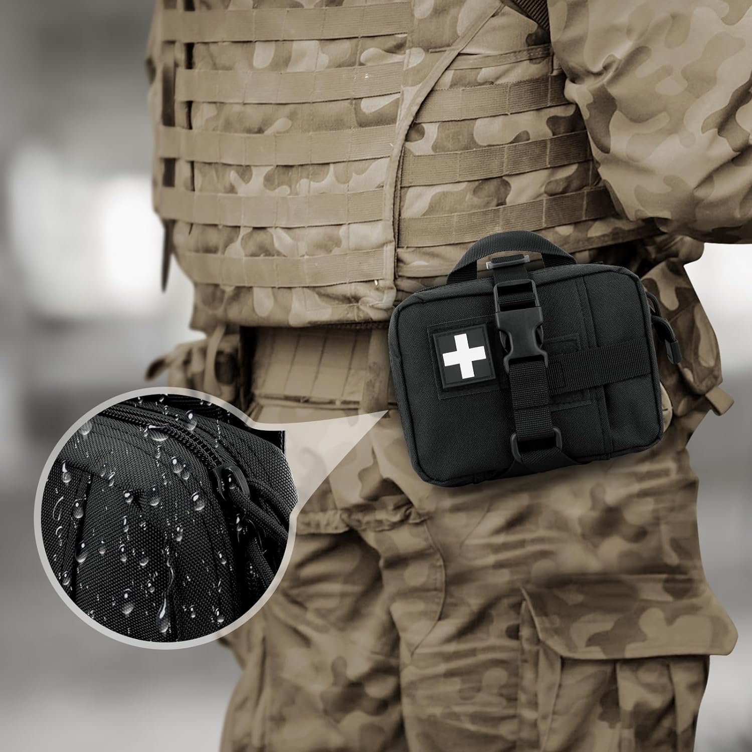 Bolsa tática emt, atualização  - First Aid Bag Kit avaliação e preço