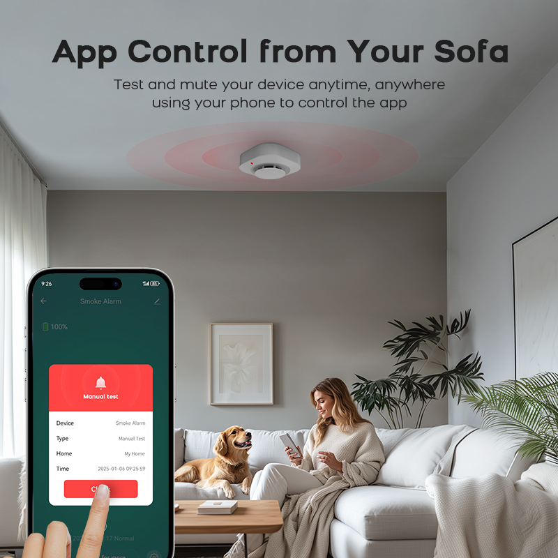Detector de Fumaça ZIGBEE para - Smoke Detector Interconnected avaliação e preço