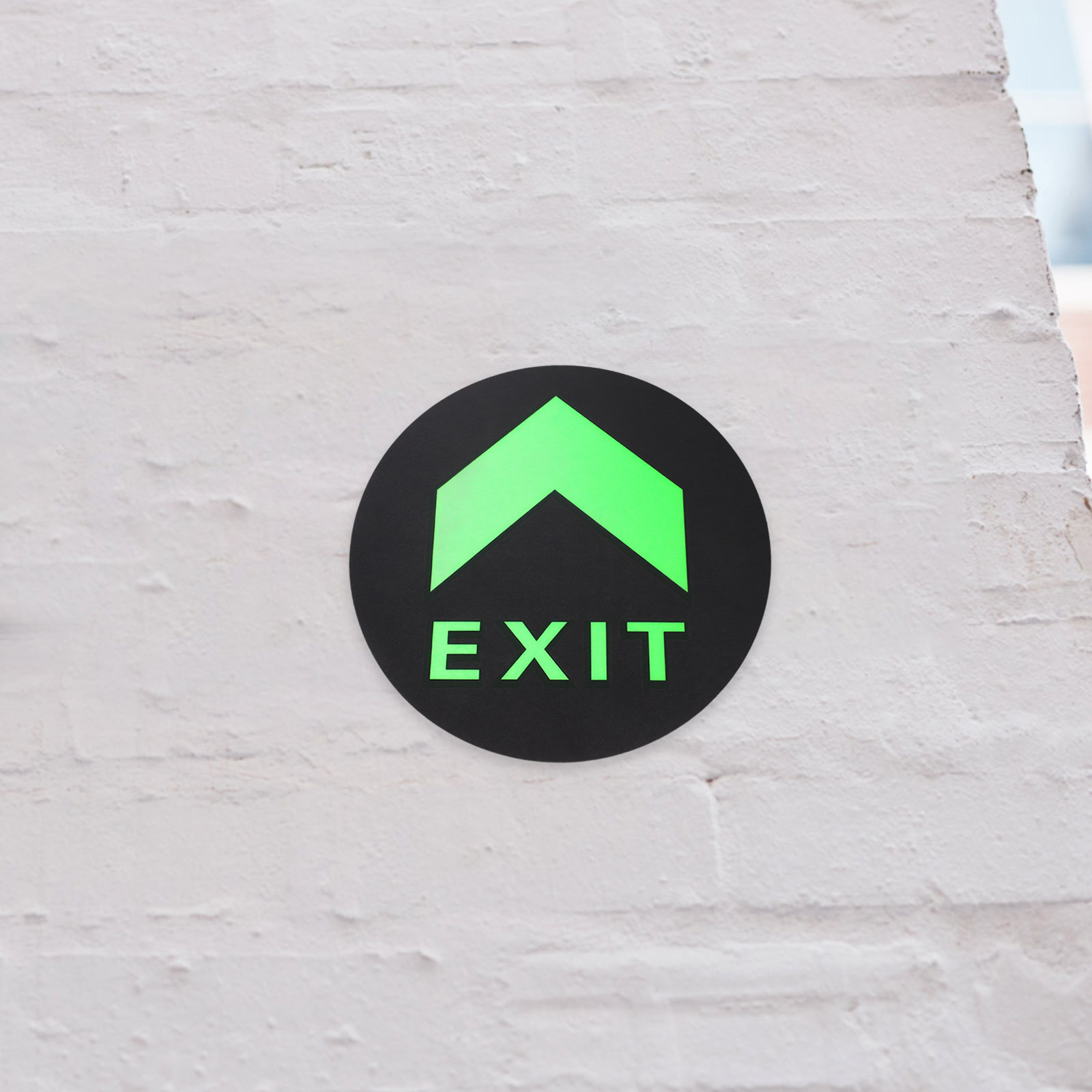 5 Adesivos de Sinalização de S - Emergency Exit Sign avaliação e preço