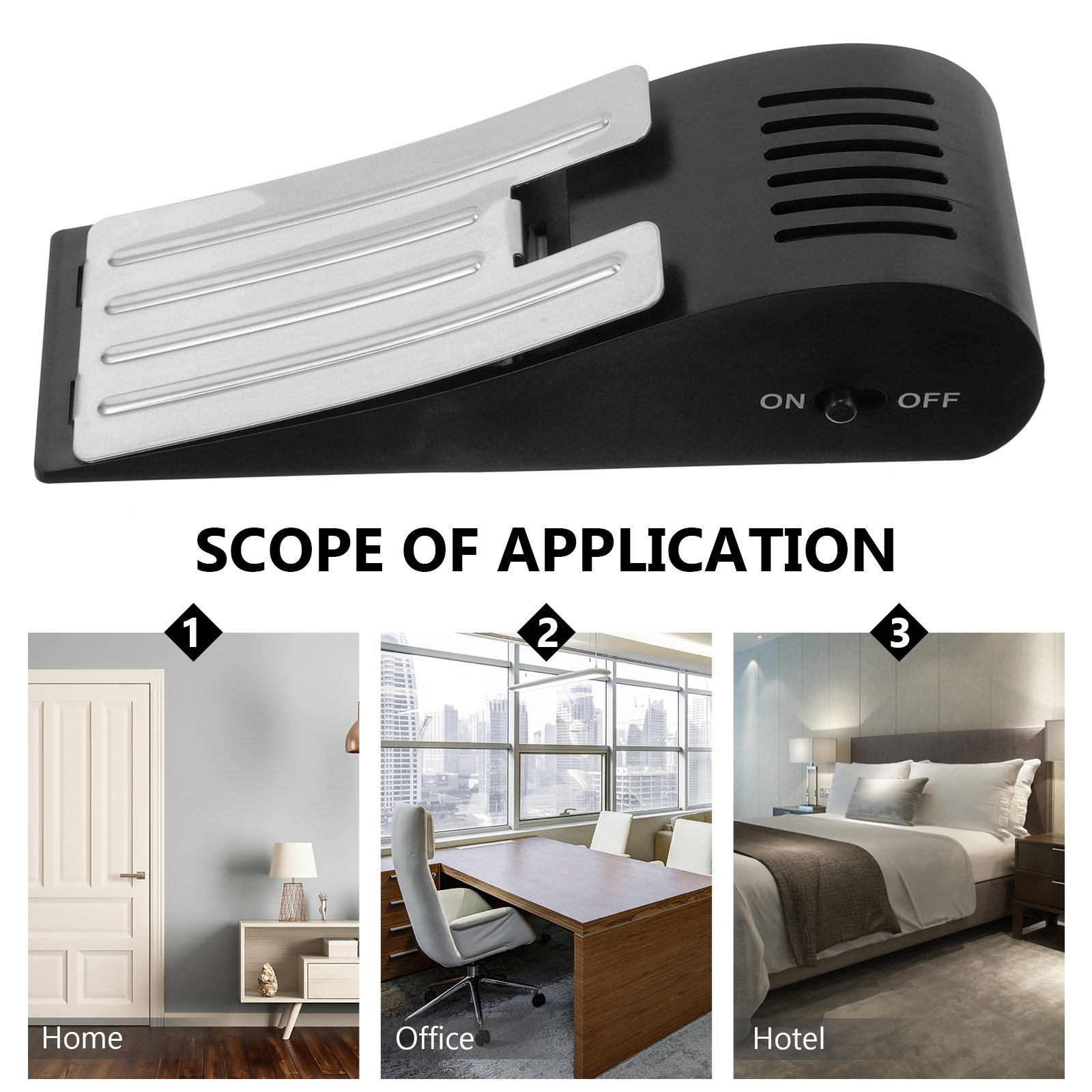Alarme de Porta em Forma de Cu - Door Stop Alarm avaliação e preço