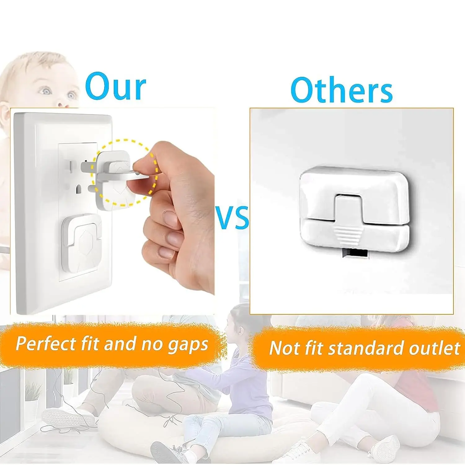 Protetores de Tomada para Bebê - Outlet Cover Baby avaliação e preço