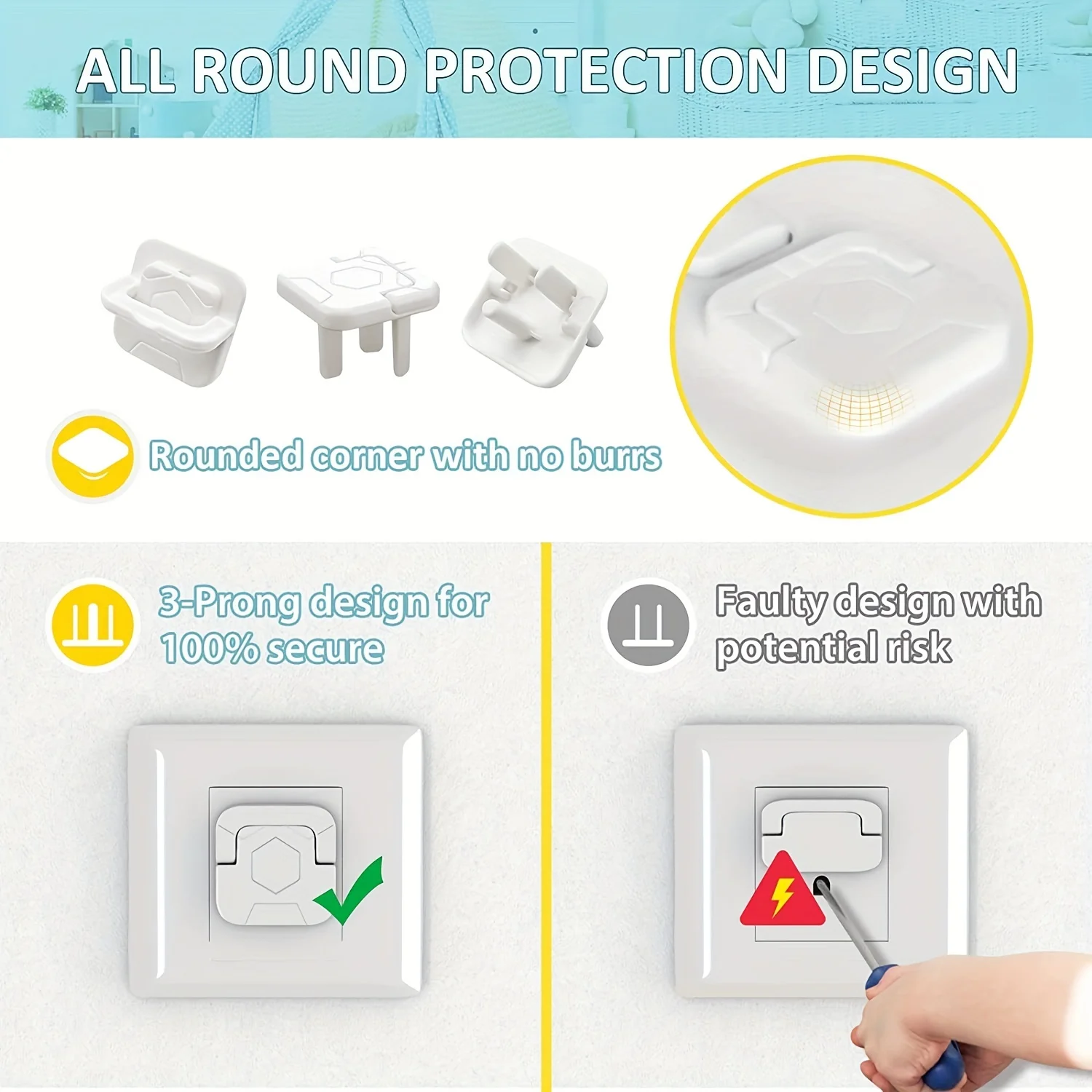 Protetores de Tomada para Bebê - Outlet Cover Baby avaliação e preço