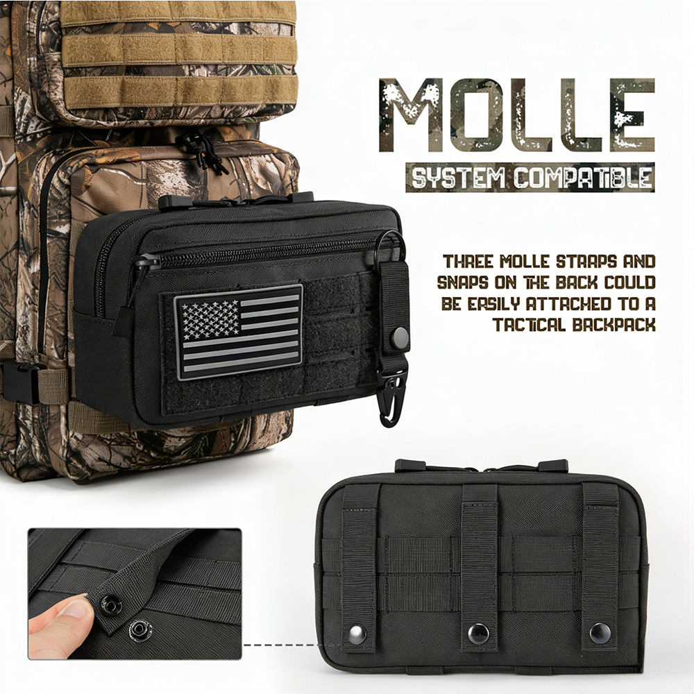 Bolsa tática molle edc para pr - First Aid Bag Kit avaliação e preço