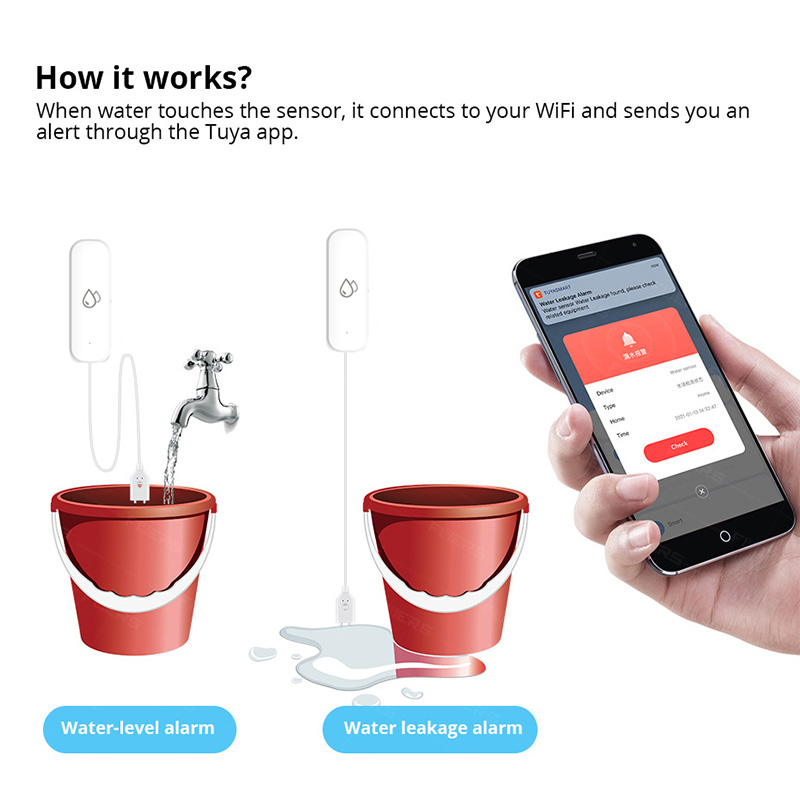 Sensor de Alarme de Vazamento  - Water Alarm Sensor avaliação e preço