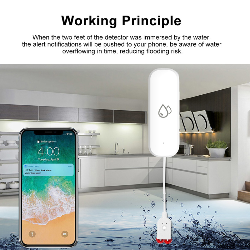 Sensor de Alarme de Vazamento  - Water Alarm Sensor avaliação e preço