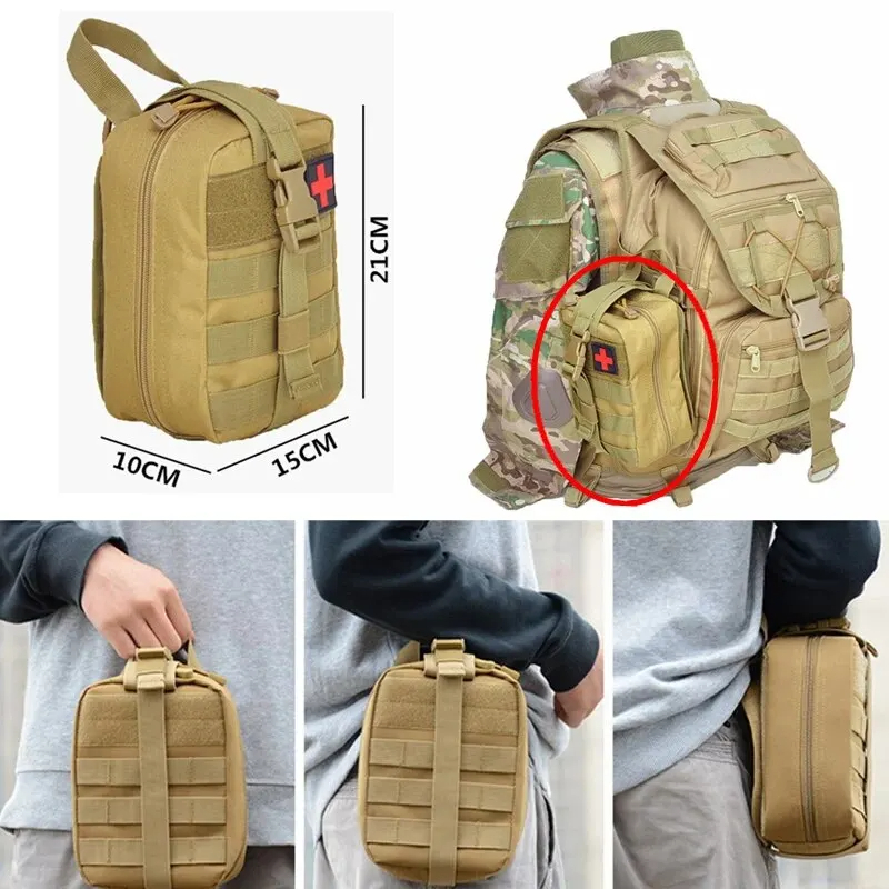 Kits táticos de primeiros soco - First Aid Bag Kit avaliação e preço