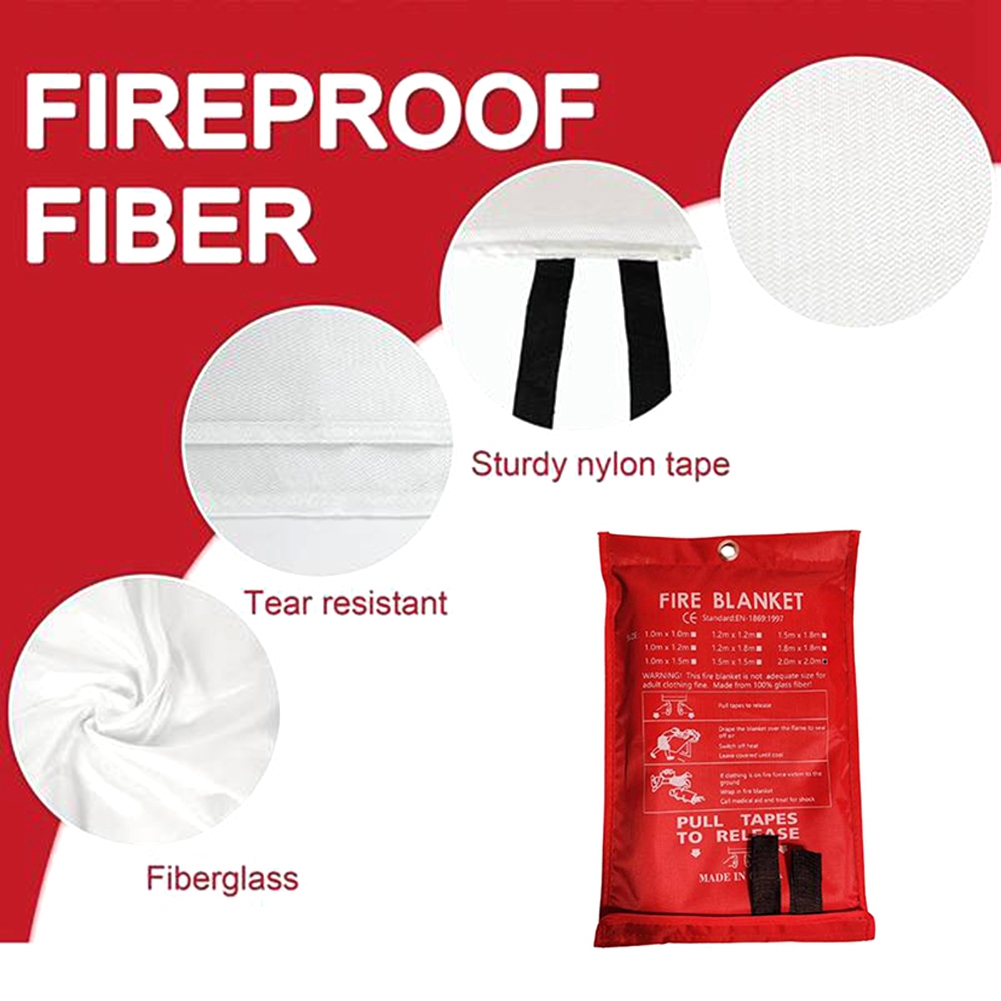Cobertor de fogo de emergência - Fire Blanket Kitchen avaliação e preço